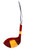 WOODEN GOLF CLUB ORNAMENT - ORN1056