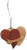 WOODEN LOVING HEARTS ORNAMENT - ORN1137