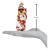 CHEETOS CHESTER CHEETAH ON CANDY CANE ORNAMENT - 12660