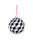 TUMBLING BLOCK BAUBLE BLACK MEDIUM - GO-9548-B-M