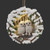 LIGHTED TWO OWL ORNAMENT - 137901