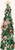 JEWELED CHRISTMAS TREE GREEN 13.5" - 38-34185