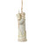 WHITE WOODLAND BIRCH BARK SANTA ORNAMENT - JIM SHORE - 6015164