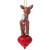 RUDOLPH STANDING ON ORNAMENT - 6015529