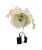 WARM WHITE AND GOLD ANGEL TREE TOPPER - UL1986