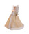 10" 10 LIGHT RUSTIC NATURAL ANGEL TREE TOPPER - UL2904