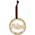 WOODEN POLICE ORNAMENT - COFR-03 WOODEN POLICE ORNAMENT - COFR-03
