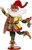 HOLLY BERRY FAIRY ON BASE 21" - 51-45308-CE