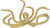 OCTOPUS 11.5" - 35-03784-GLD OCTOPUS 11.5" - 35-03784-GLD