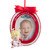 BABY'S 1ST CHRISTMAS OVAL GIRL PICTURE FRAME - W8507G