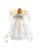10" 10-LIGHT SILVER AND WHITE ANGEL TREETOP - BAT0100