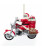 OLD GUYS RULE MOTORCYCLE SANTA ORNAMENT - E1001