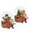 SANTA WATER GLOBE - F2209 SANTA WATER GLOBE - F2209