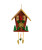 WOODEN CUCKOO CLOCK ORNAMENT - G0309