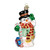 CANDY CANE SNOWMAN ORNAMENT - 24068