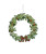 GREEN WREATH ORN - T1043