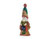 9" FESTIVE MUSIC TALL HAT SANTA - S1051