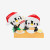 FAMILY OF 2 PENGUIN BAKING COUPLE ORNAMENT - OR2664-2 FAMILY OF 2 PENGUIN BAKING COUPLE ORNAMENT - OR2664-2