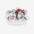 FAMILY OF 2 GRAY SQUIRRELS COUPLE ORNAMENT - OR2466-2