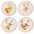 DASH AWAY DESSERT PLATES - SET OF 4 - 08-41081 DASH AWAY DESSERT PLATES - SET OF 4 - 08-41081