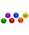 80MM GLASS MATTE BALL ORNAMENT - GG1045