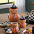 TRICK OR TREAT OWL STACKED CANDY DISH - 35509-0885 TRICK OR TREAT OWL STACKED CANDY DISH - 35509-0885