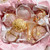 PLATINUM GLITTER GLASS BAUBLE - 050143