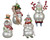 GLASS SNOWMAN - 121472