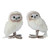 SMALL FLUFFY WHITE OWL - 707563