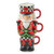CLASSIC COURTLY NUTCRACKER STACKING MUGS - SET OF 3 - 35509-1085