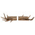 ANTLER STOCKING HOLDER SET OF 2 - 75455.00