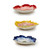 HAND-PAINTED FLOWER TRINKET DISH - 53562