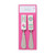 SET OF 2 MAHJONG STAINLESS STEEL SPREADERS - 55206