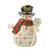 MINI SNOWMAN WITH SNOWFLAKE CANE - JIM SHORE - 6017277