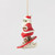 SNOWBOARDING SANTA ORNAMENT - JIM SHORE - 6017011