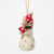 SNOWMAN HOLDING PEACE AND JOY SIGN ORNAMENT - JIM SHORE - 6017302