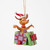 GRINCH'S DOG MAX IN PRESENT ORNAMENT - JIM SHORE - 6017079
