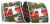 4" 10 YARDS - MULTICOLOR PLAID DEER DUPIONI WIRED EDGE RIBBON - 92672W-001-10F