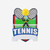 TENNIS SHIELD ORNAMENT - OR2642