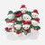 FAMILY OF 9 SNOWMAN TABLE TOPPER - TT2255-9