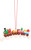 TOY TRAIN ORNAMENT - 10-0447