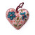 COLORFUL HEART EMBROIDERED ORNAMENT - OEW-HRT-FD-B