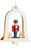 NUTCRACKER KING ORNAMENT - 13437