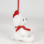 MARSHMALLOW HOLLY JOLLY TEDDY BEAR ORNAMENT - 6018000