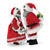 NORTHPOLE SWEETHEARTS BLACK SANTA AND MRS. CLAUS - SET OF 2  -  6015874