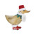 DCUK DUCKY IN SANTA HAT AND BOOTS - 6017127