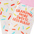 GRANDMA MORE SWEETS LESS RULES SOCK - 1SOX2230