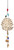 A LONE BIRD ON A TREE BEADS AND BELLS - MBH-599