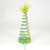 VILLAGE - MERRY AND BRIGHT FUZZY GREEN TUFT SPIRALIGHT TREE - 6014554