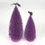 HALLOWEEN - GONE BATTY PURPLE TREES SET OF 2 - 6014700